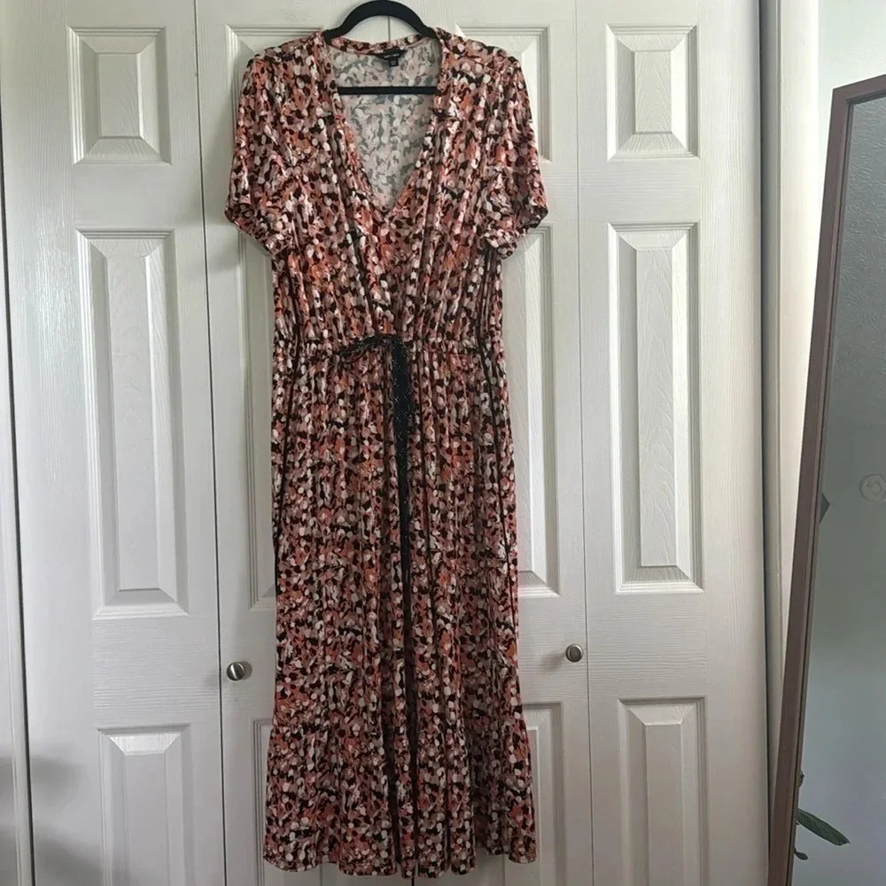 Saint + Sofia Jersey, synch waist  Dress Size 12